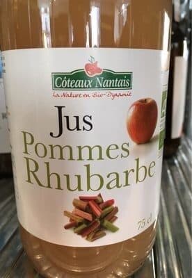 Côteaux Nantais Jus Pommes Rhubarbe packshot
