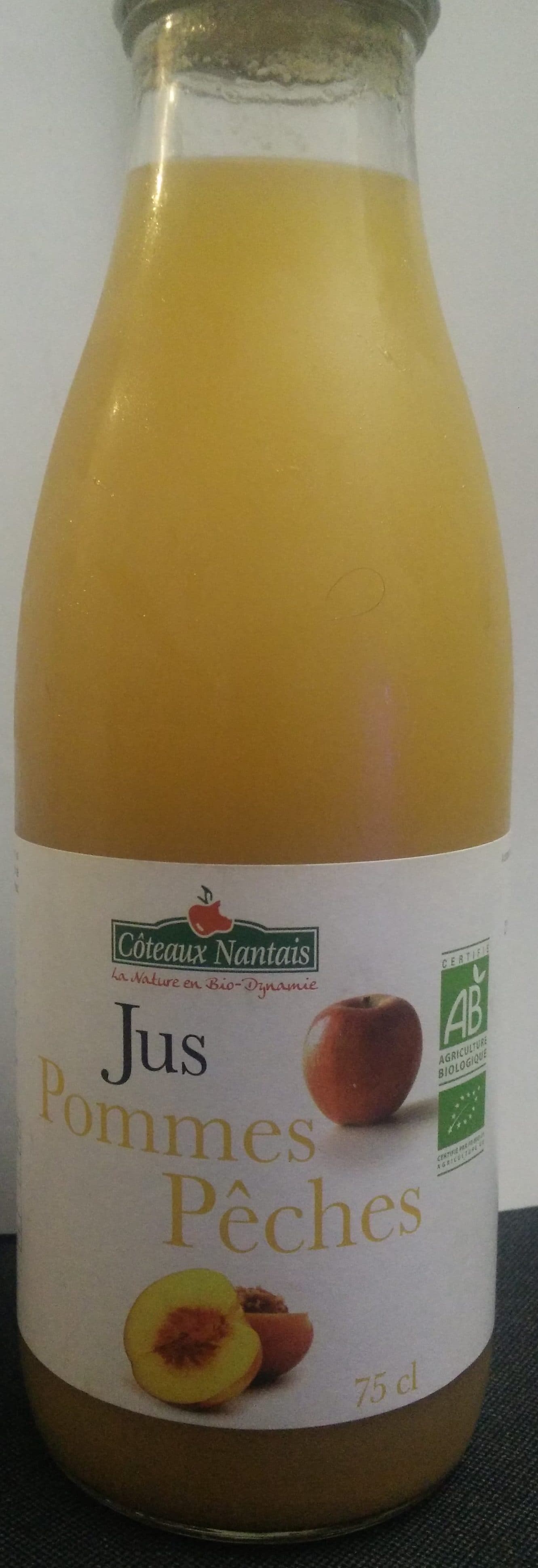 Côteaux Nantais Jus Pommes Pêches packshot