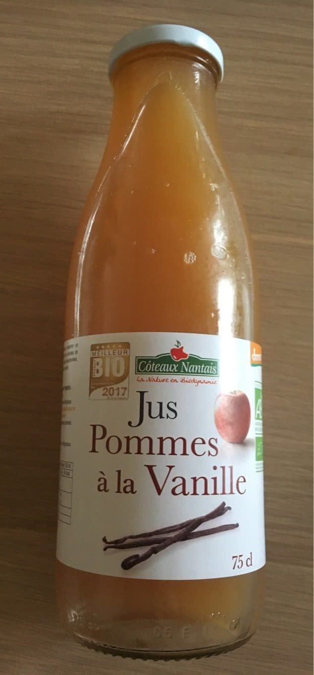 Coteaux nantais Jus de pomme à la vanille packshot