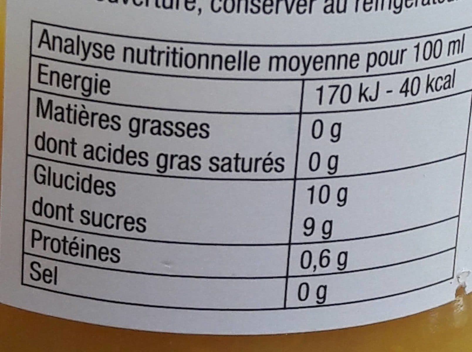 Côteaux Nantais Jus d'Orange packshot