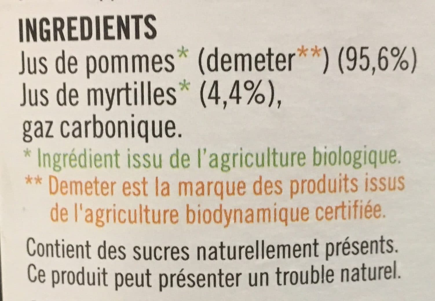 Côteaux Nantais Apibul Myrtilles packshot