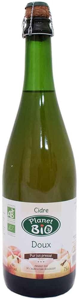 Planet Bio Cidre doux bio packshot