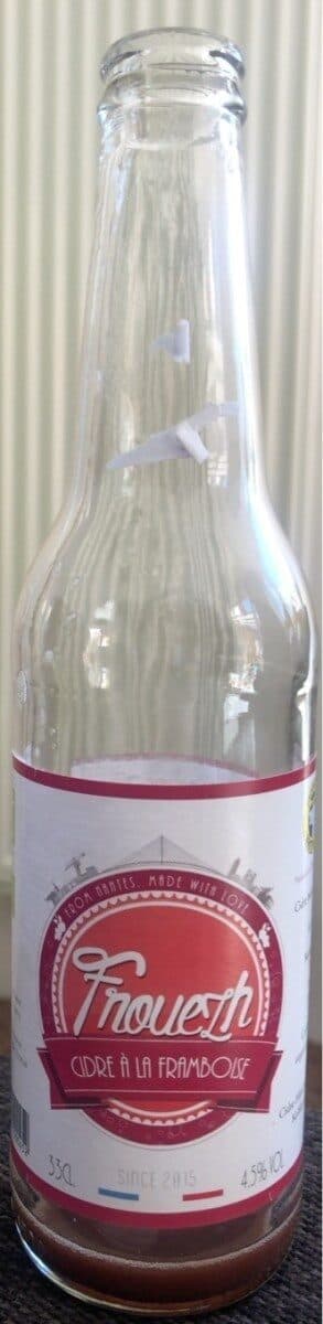 Coteaux Nantais Cidre à la framboise packshot