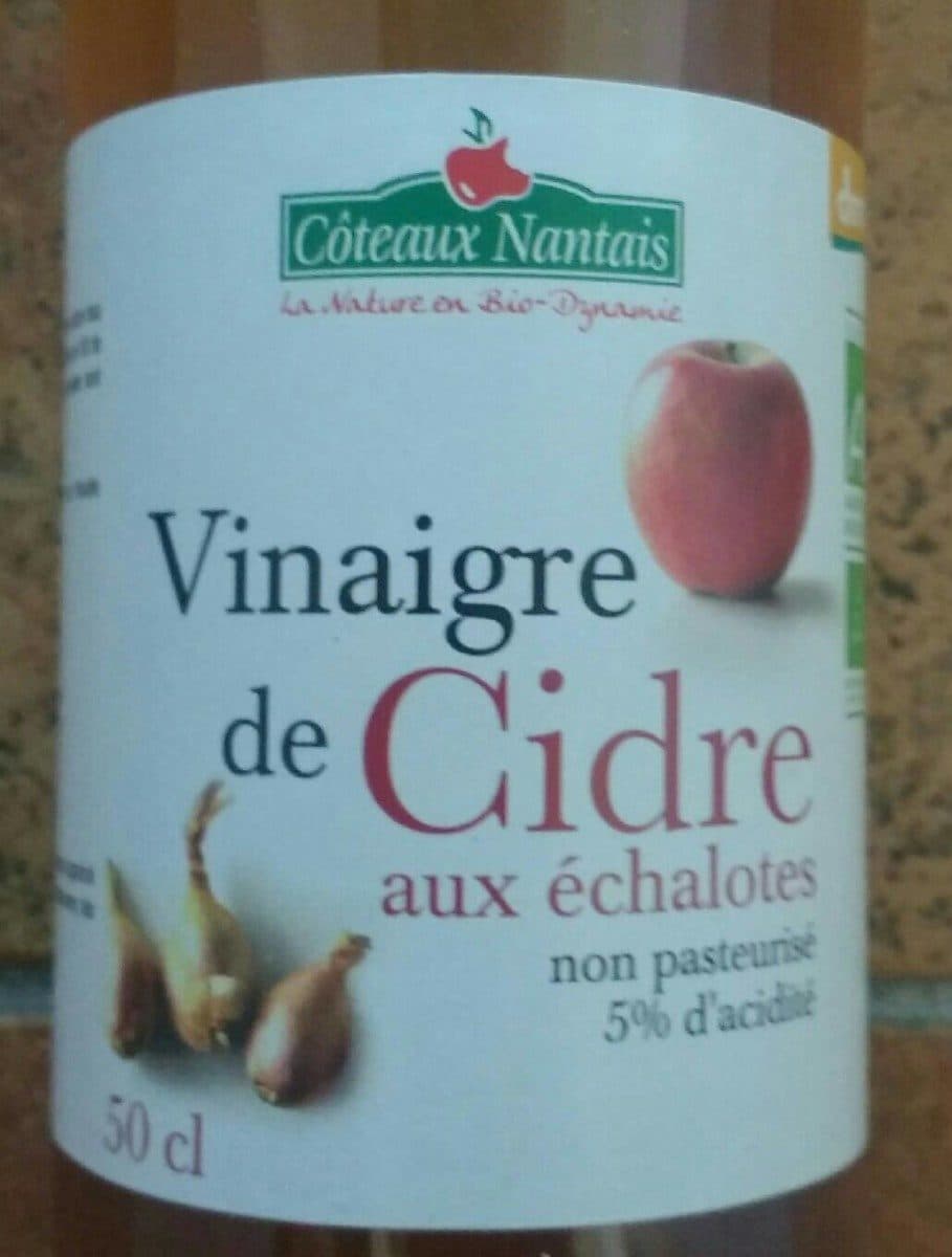 Côteaux Nantais Vinaigre de cidre aux échalotes packshot