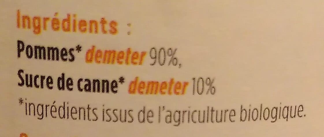 Côteaux Nantais Compote de pommes packshot