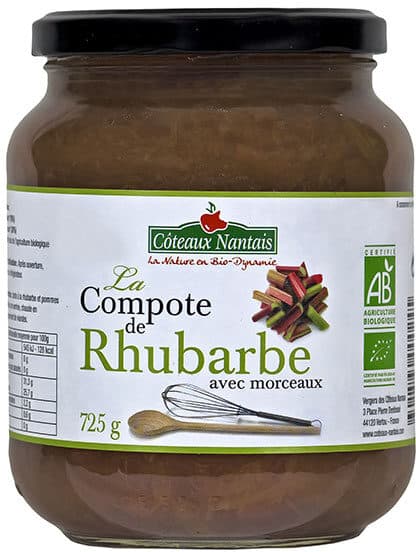 Côteaux Nantais La Compote de Rhubarbe packshot