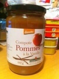 Côteaux Nantais Compote de pomme à la vanille packshot