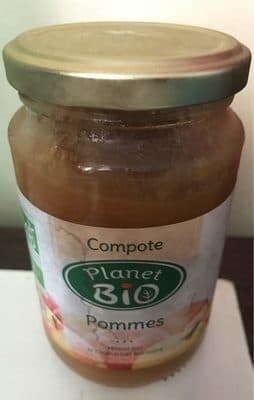 Planet Bio Compote de pomme packshot