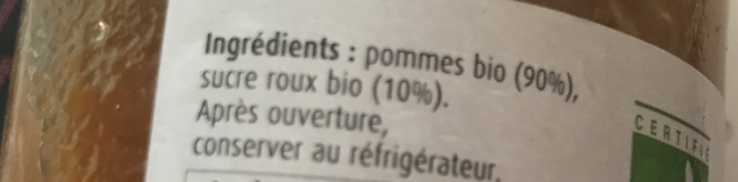 Planet Bio Compote de pomme packshot