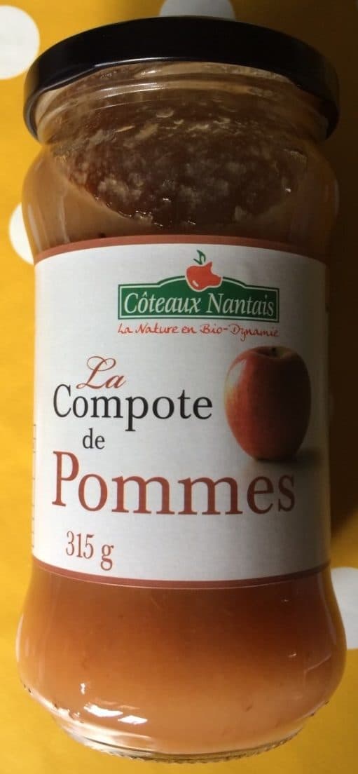 Côteaux Nantais Compote de pommes packshot