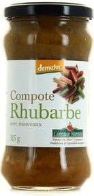 Coteaux nantais Compote Rhubarbe packshot