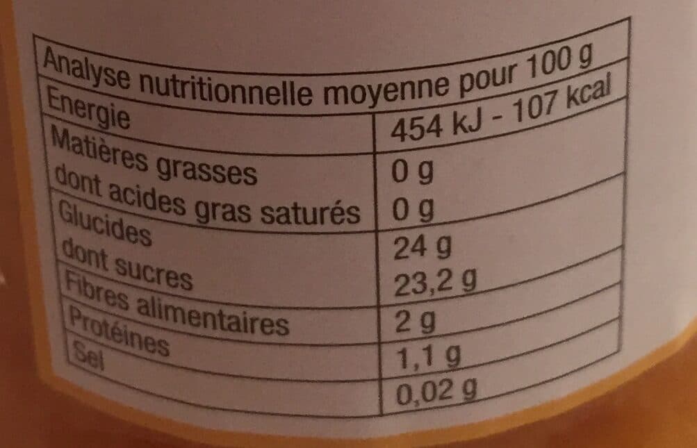 Coteaux nantais Compote de Pêches Jaunes packshot