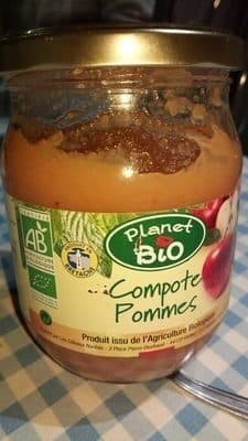PLANET BIO COMPOTE POMME packshot