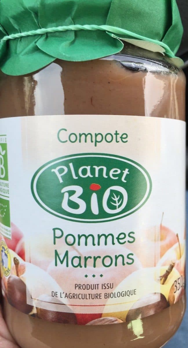 Côteaux Nantais Compote pommes marron packshot
