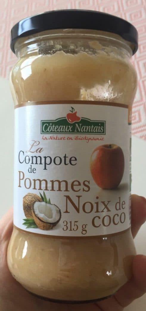 Côteaux Nantais La Compote de Pommes Noix de Coco packshot