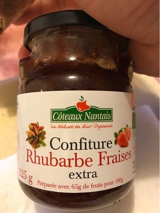 Côteaux Nantais Confiture Fraise / Rhubarbe packshot