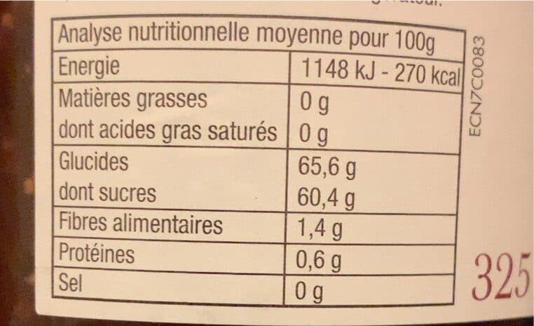 Coteaux nantais Confiture figues extra packshot