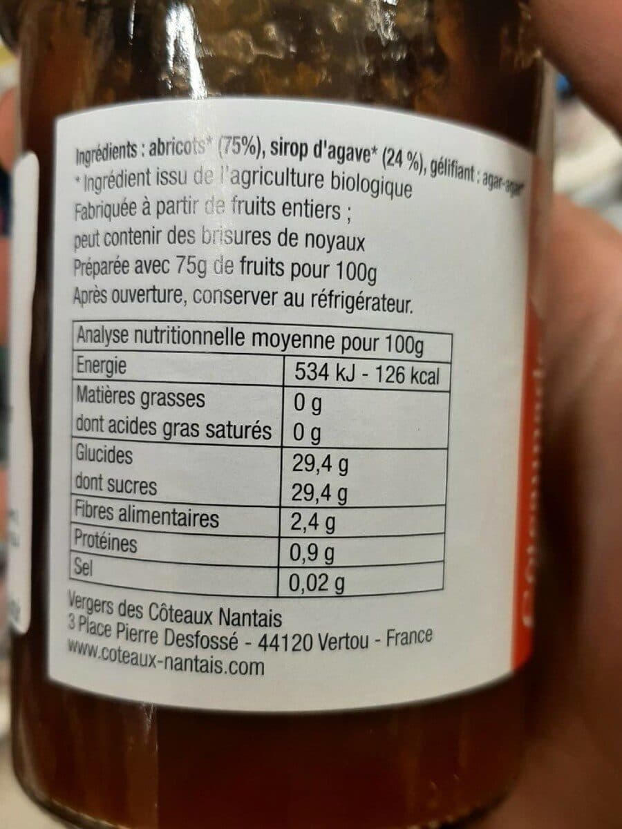 Coteaux nantais Epicerie / Epicerie Sucrée / Confitures Bio packshot
