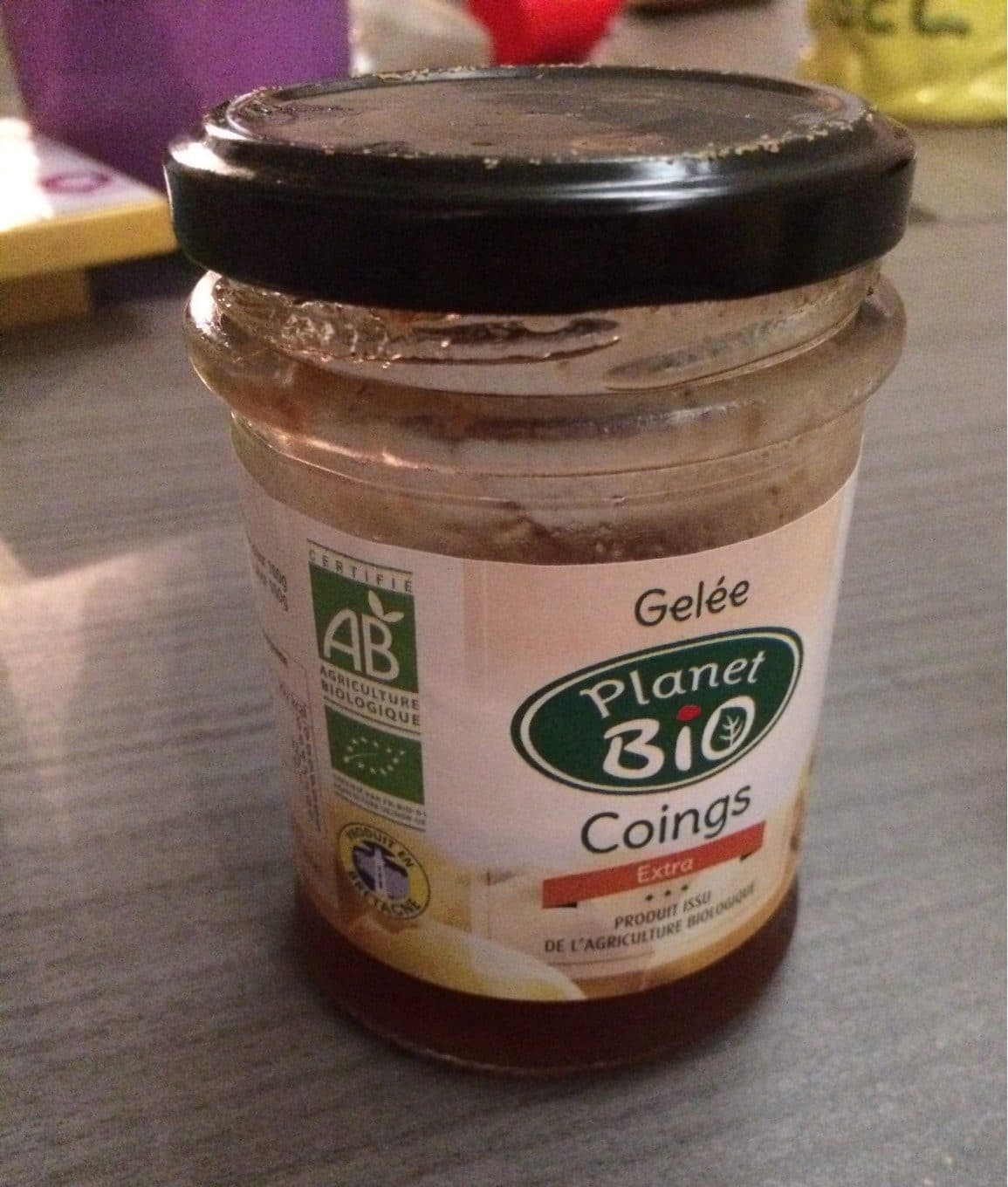 Les côteaux nantais Gelée coings Extra packshot