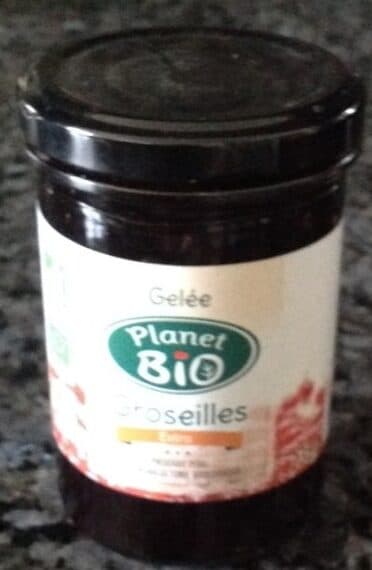 Planet Bio Gelée groseille packshot