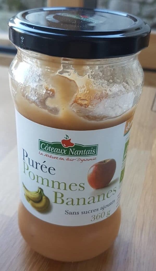 Côteaux Nantais Puree Pomme Banane packshot