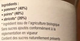 Côteaux Nantais Purée Pommes Poires Abricots packshot