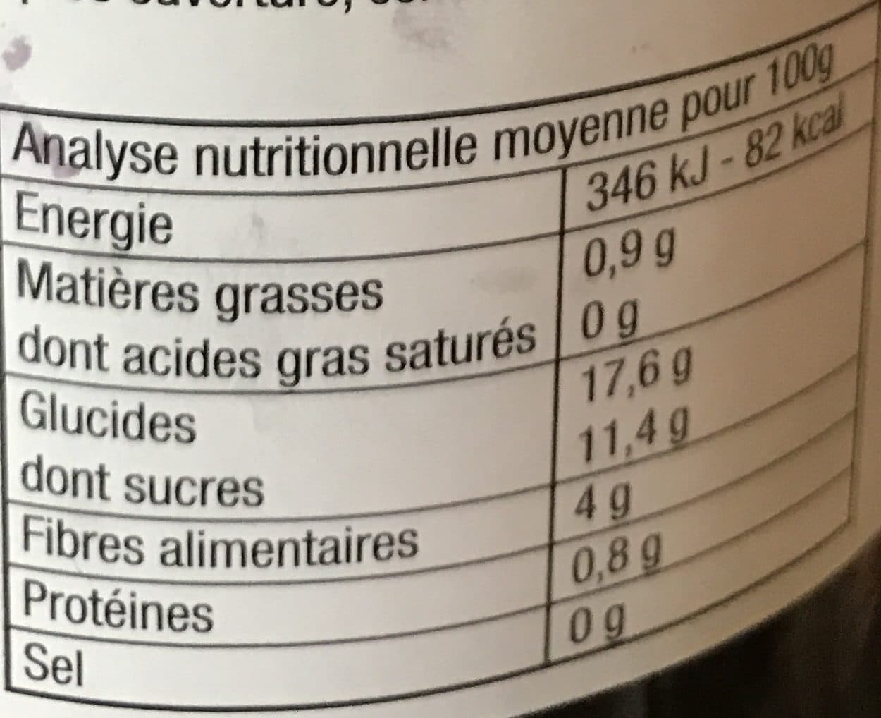 Coteaux nantais Purée Myrtilles packshot