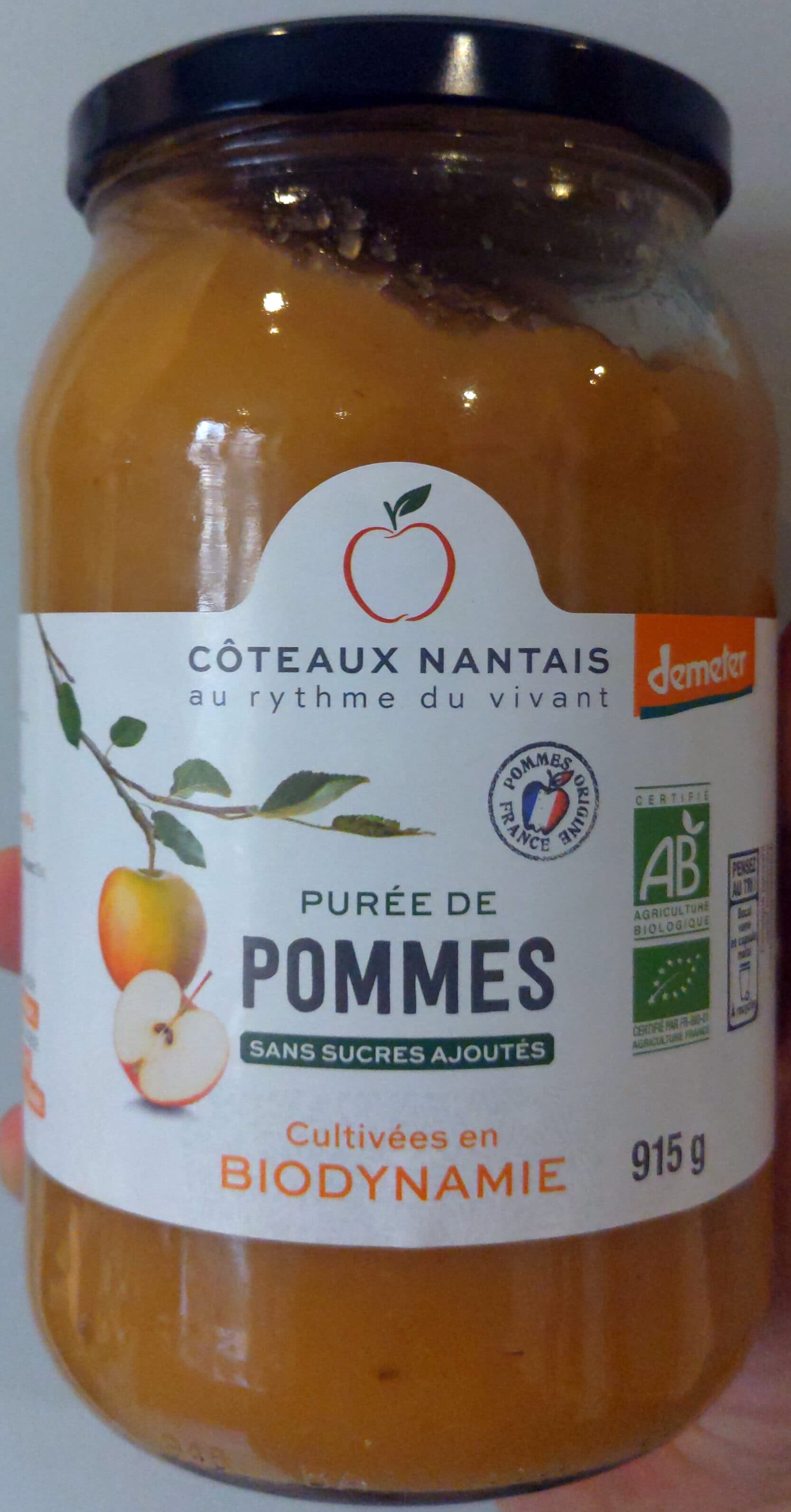 Côteaux Nantais Purée de Pommes packshot