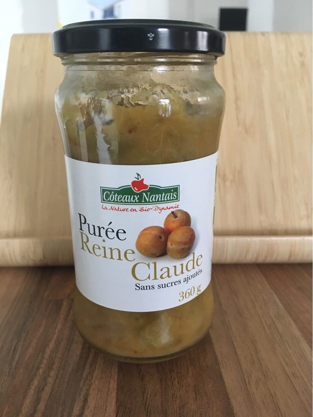 Coteaux nantais Purée Reine Claude packshot