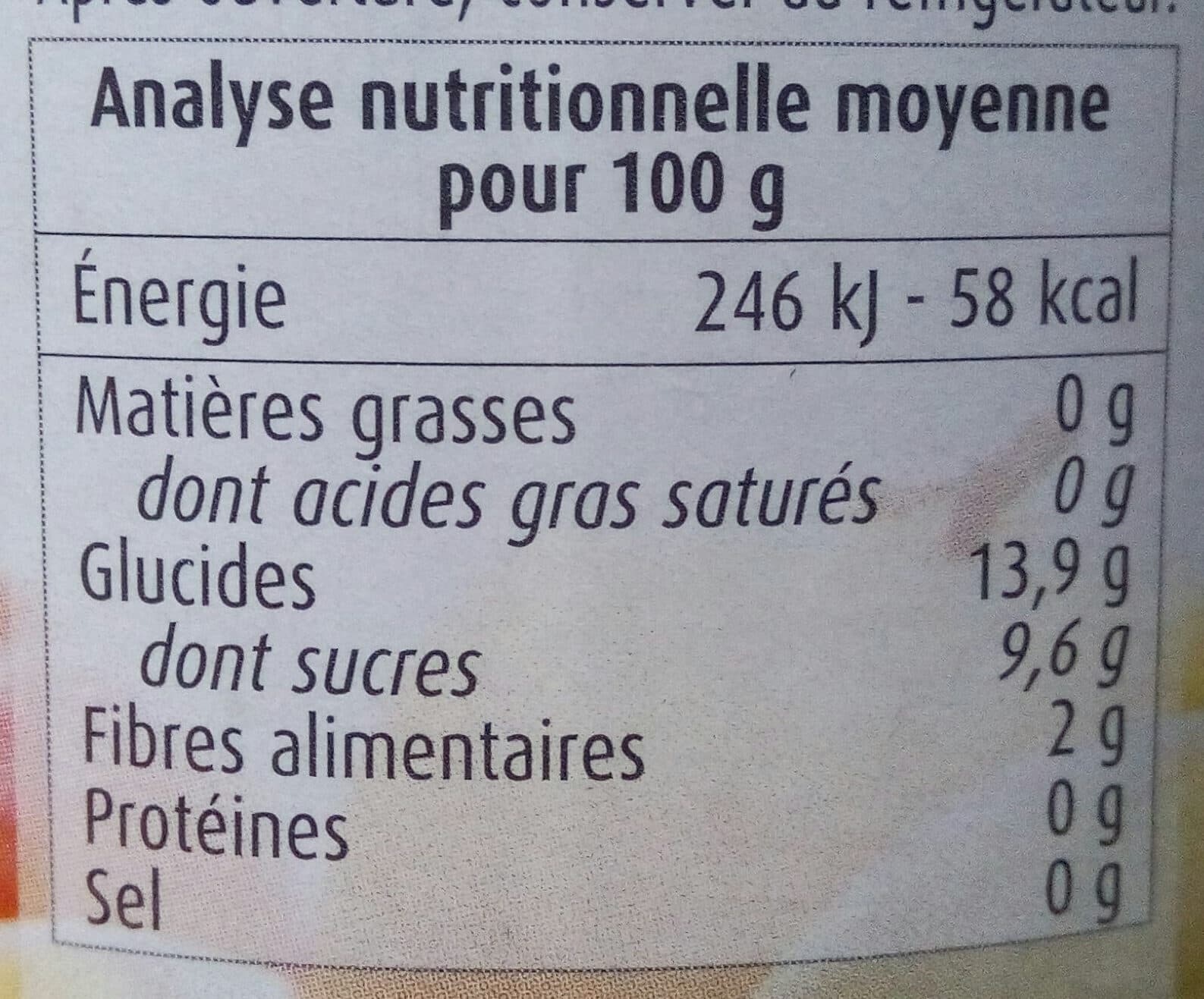 Les Côteaux Nantais Compote Pomme Mangue sans Sucres Ajoutes packshot