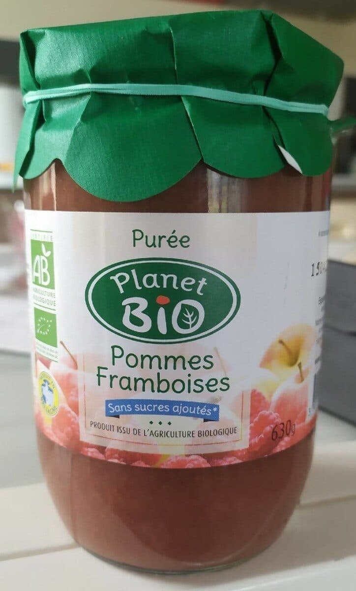 Côteaux Nantais Purée pommes framboises packshot