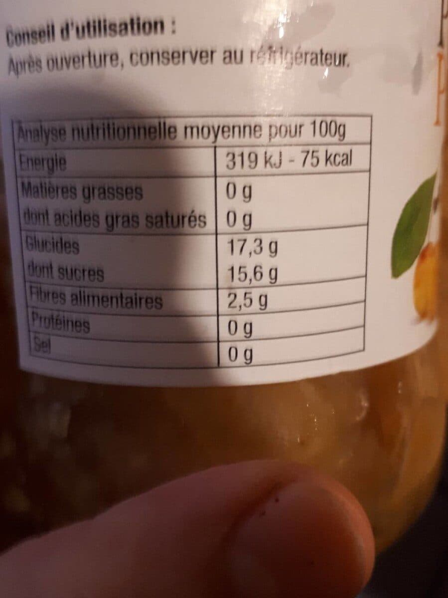 Coteaux nantais Purée de pommes mirabelles packshot