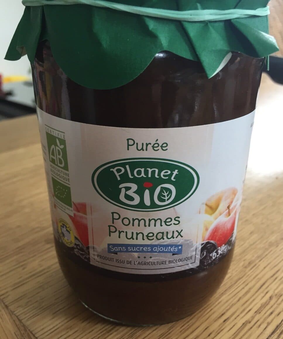 Les Côteaux Nantais Purée Pommes Pruneaux packshot