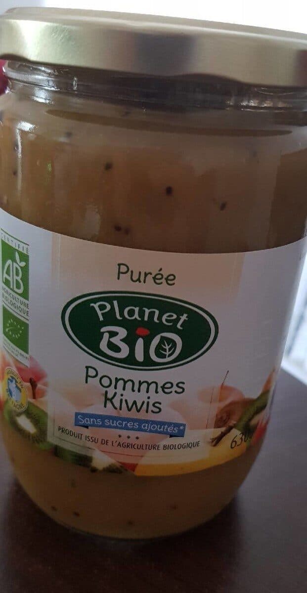 Planet Bio Purée Pommes Kiwis packshot