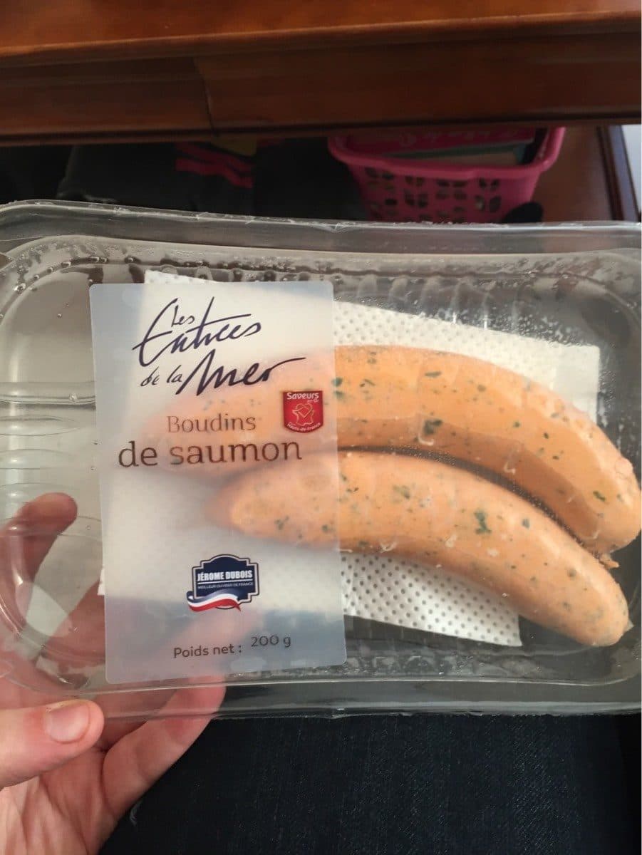 Les Entrées de la Mer Boudin de Saumon packshot