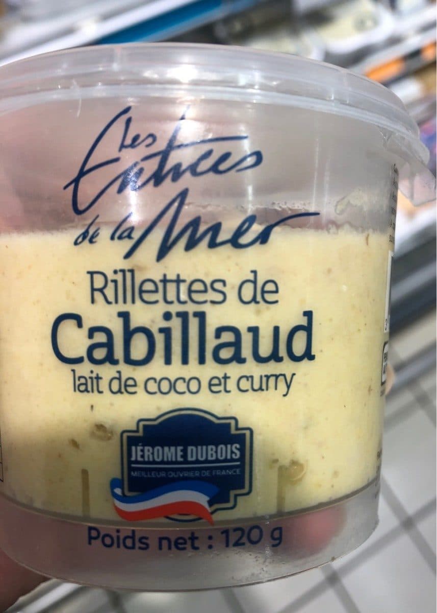 Open Food Facts Rillettes de cabillaud packshot