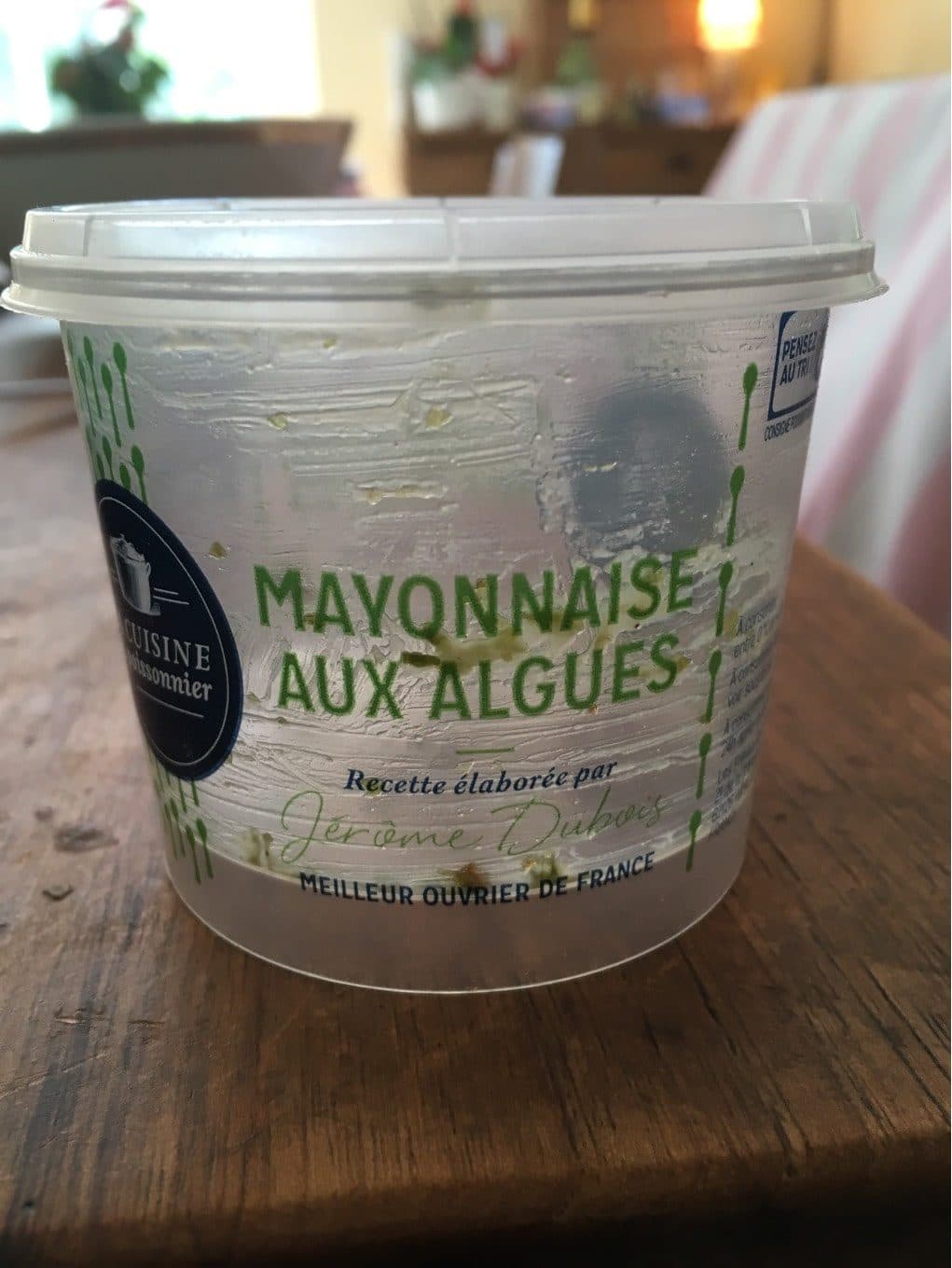 La cuisine du poissonnier Mayonnaise aux algues packshot