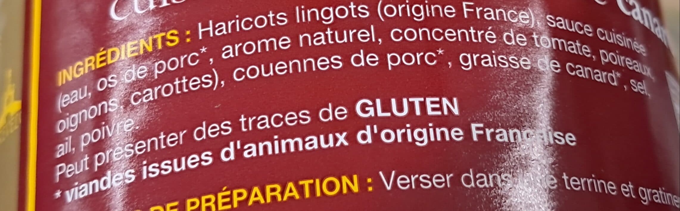 Le revelois Haricots Cuisinés packshot