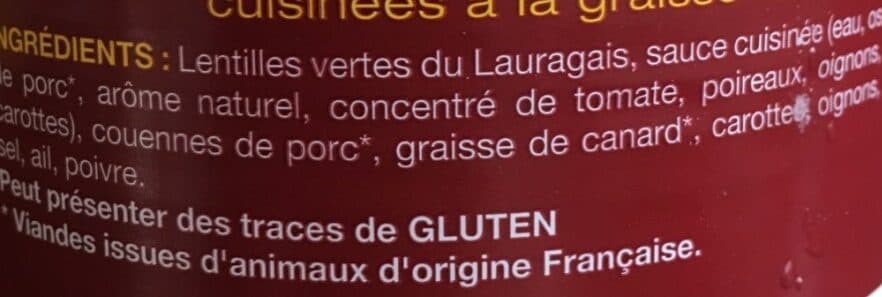 Le revelois Lentilles packshot