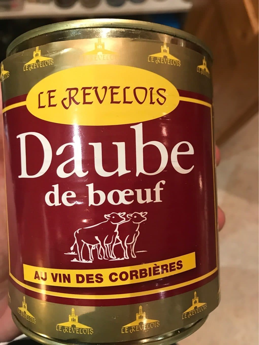 Le revelois Daube de boeuf au Corbieres LE REVELOIS packshot