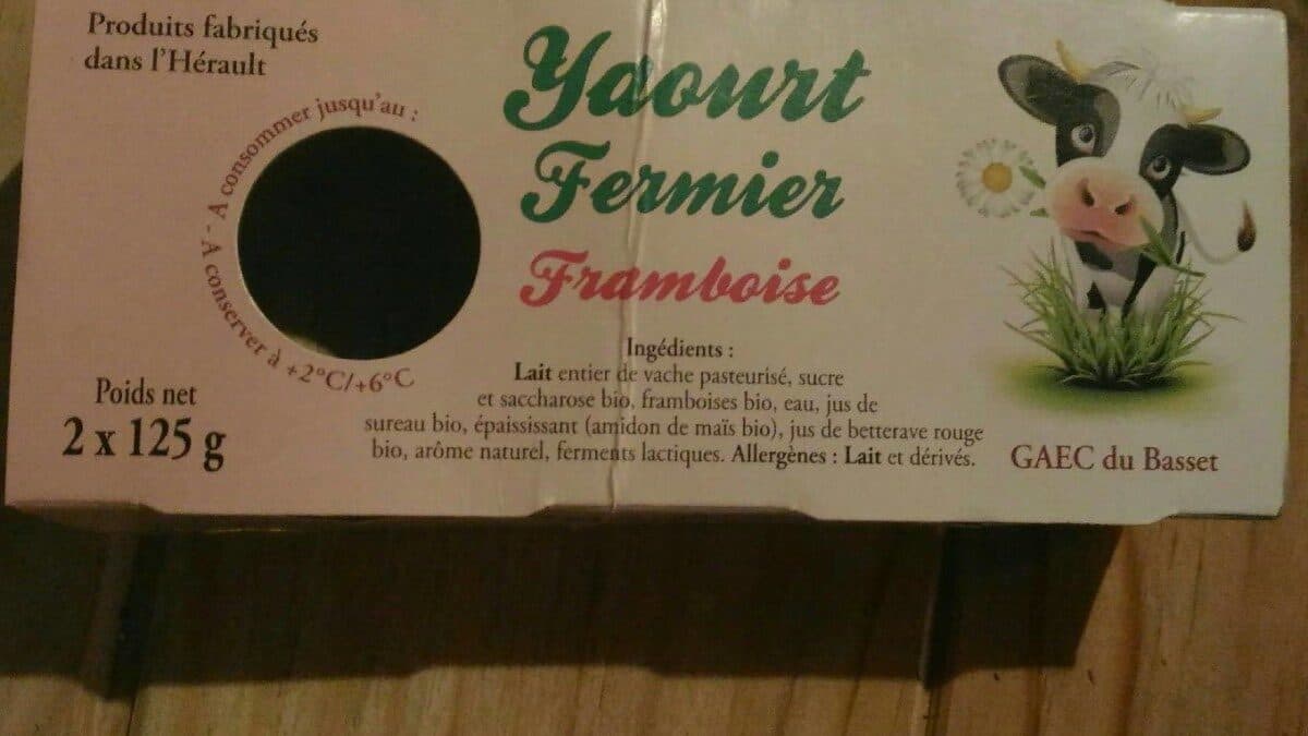 Open Food Facts Yaourt fermier packshot