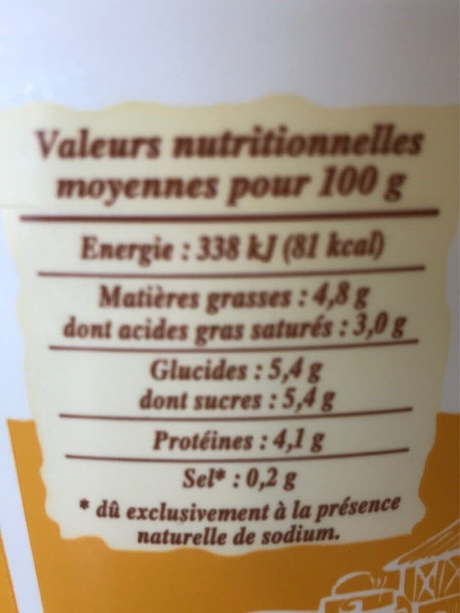 La Bressane Fromage frais de campagne (6% MG) packshot