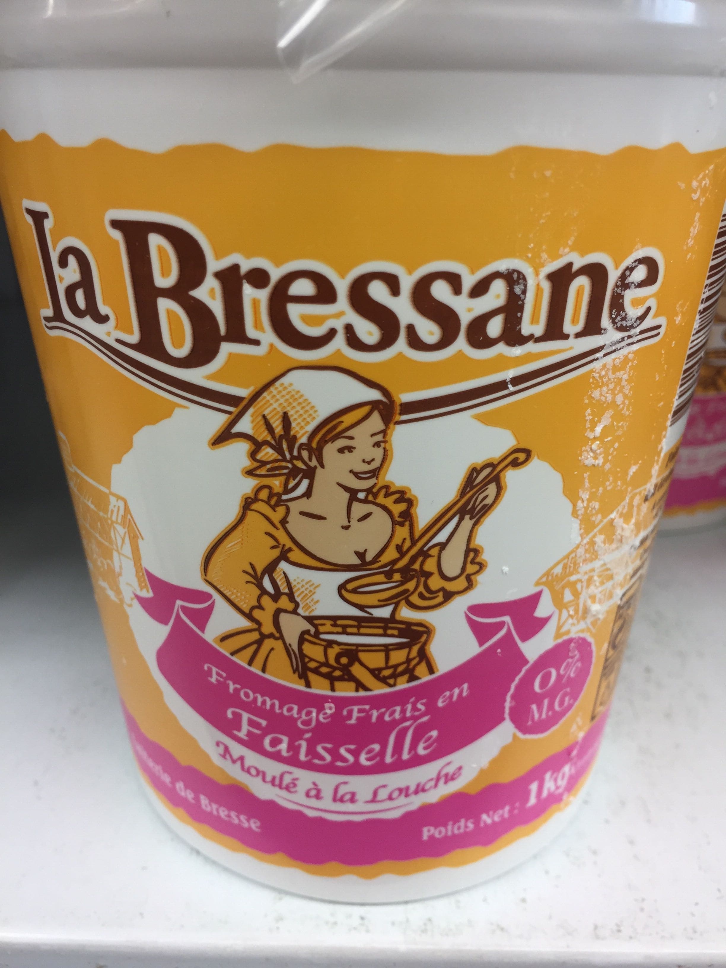 La Bressane Fromage blanc en Faisselle (0% MG) packshot