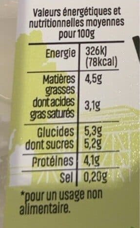 La Bressane Faisselle bio packshot