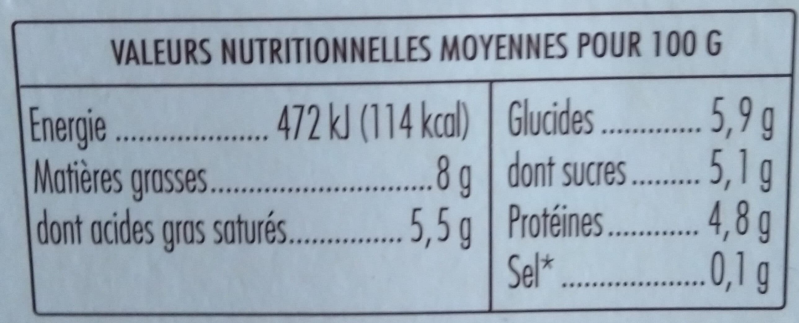 La Bressane Fromage blanc battu à la crème de Bresse AOP packshot