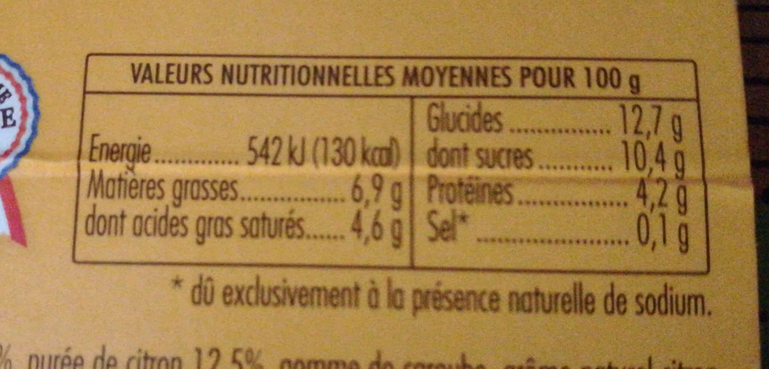 La Bressane Fromage blanc battu Citron packshot