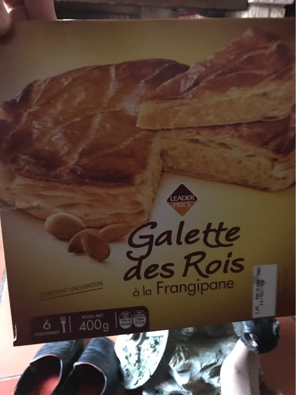 Leader Price Galette frangipane packshot