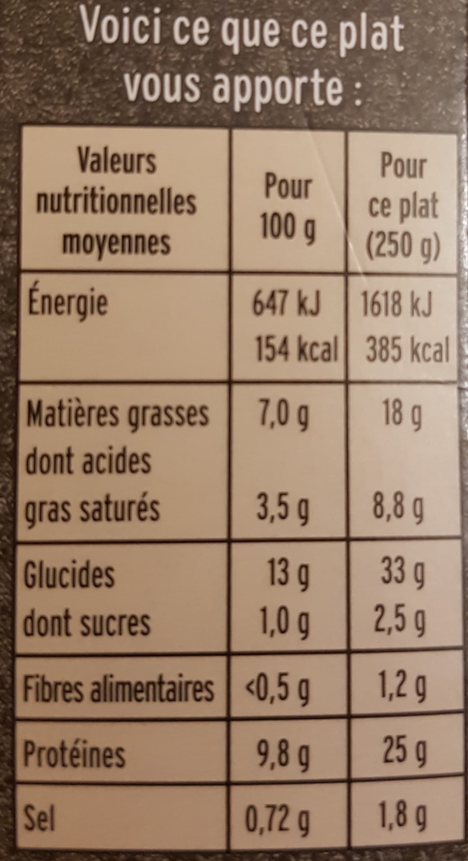 Fleury Michon Filet de Lieu Sauce au Beurre Blanc et Riz aux petits légumes packshot