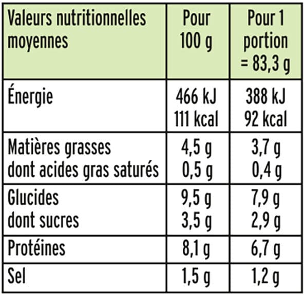 Fleury Michon Le Moelleux packshot