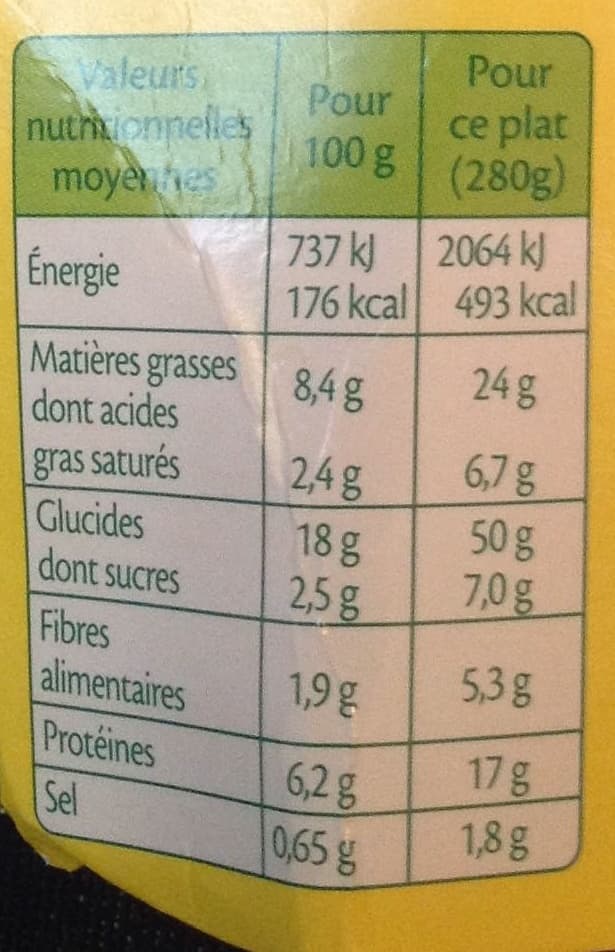 Fleury Michon Kebab de Poulet & Semoule à l'Orientale packshot